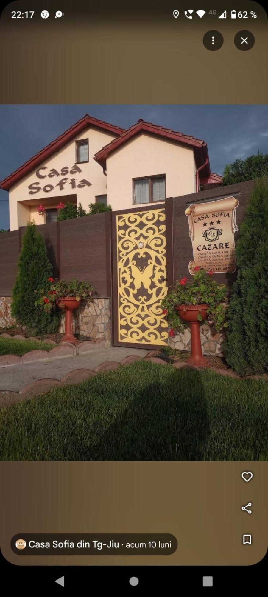 Casa Sofia Hotel Targu Jiu Exterior photo